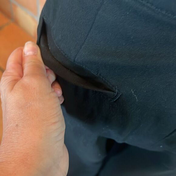 Zara Black Cargo Trousers, size M - Picture 6 of 7